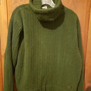 The north face cowl neck sweater